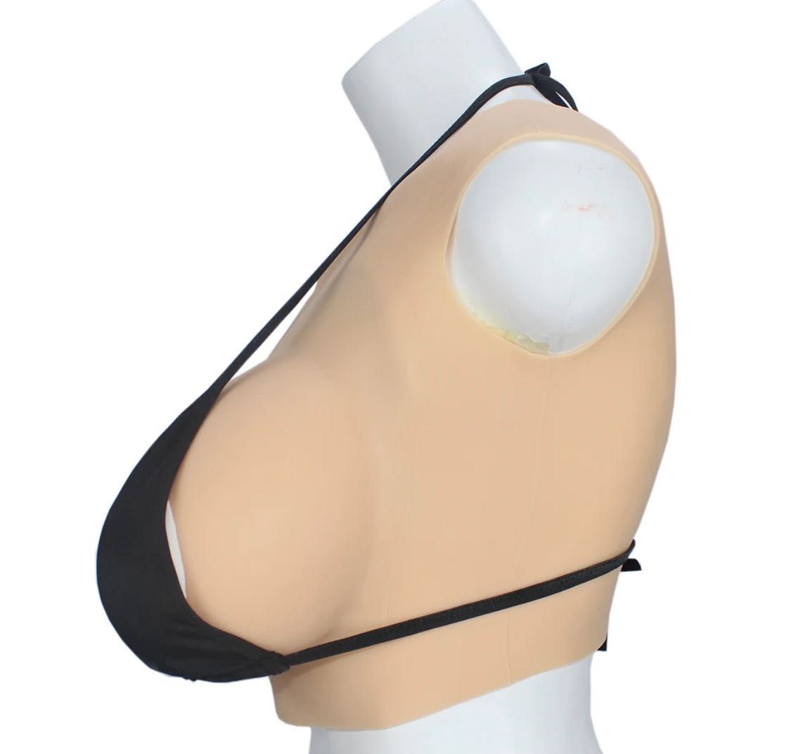 ODRĘKI Proteza Bluzka biust rozmiar H wypełnienie silikon biust piersi