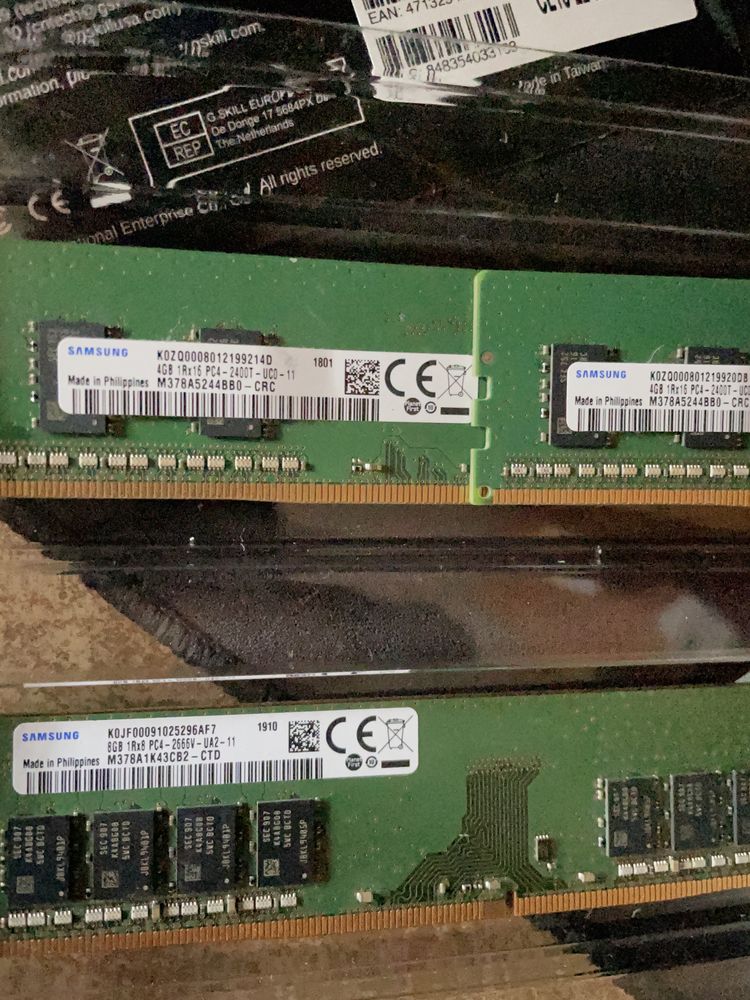 Озу DDR4 Samsung 2400Ghz