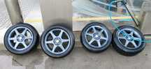 Felgi toyota 15" z nowymi oponami