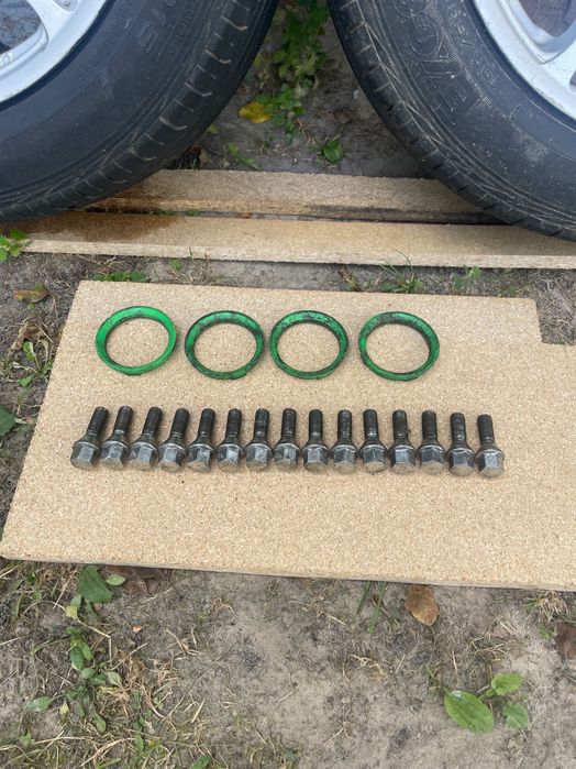 Продам диски R15 4*100 в комплекті з болтами та центраторами