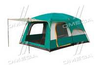 Палатка 3х(6ти) місний, "DrunkCarp"(зелений,коричневий) з тамбур