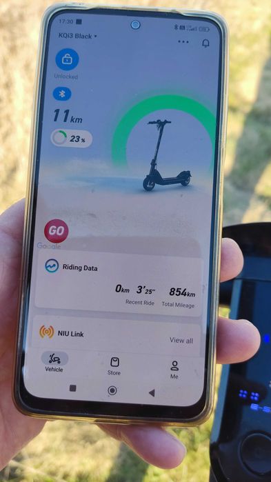 Hulajnoga Niu KQi3 Ultra Black z papierami