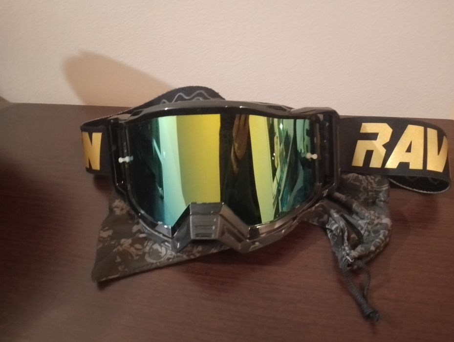 Gogle Raven sniper zielone