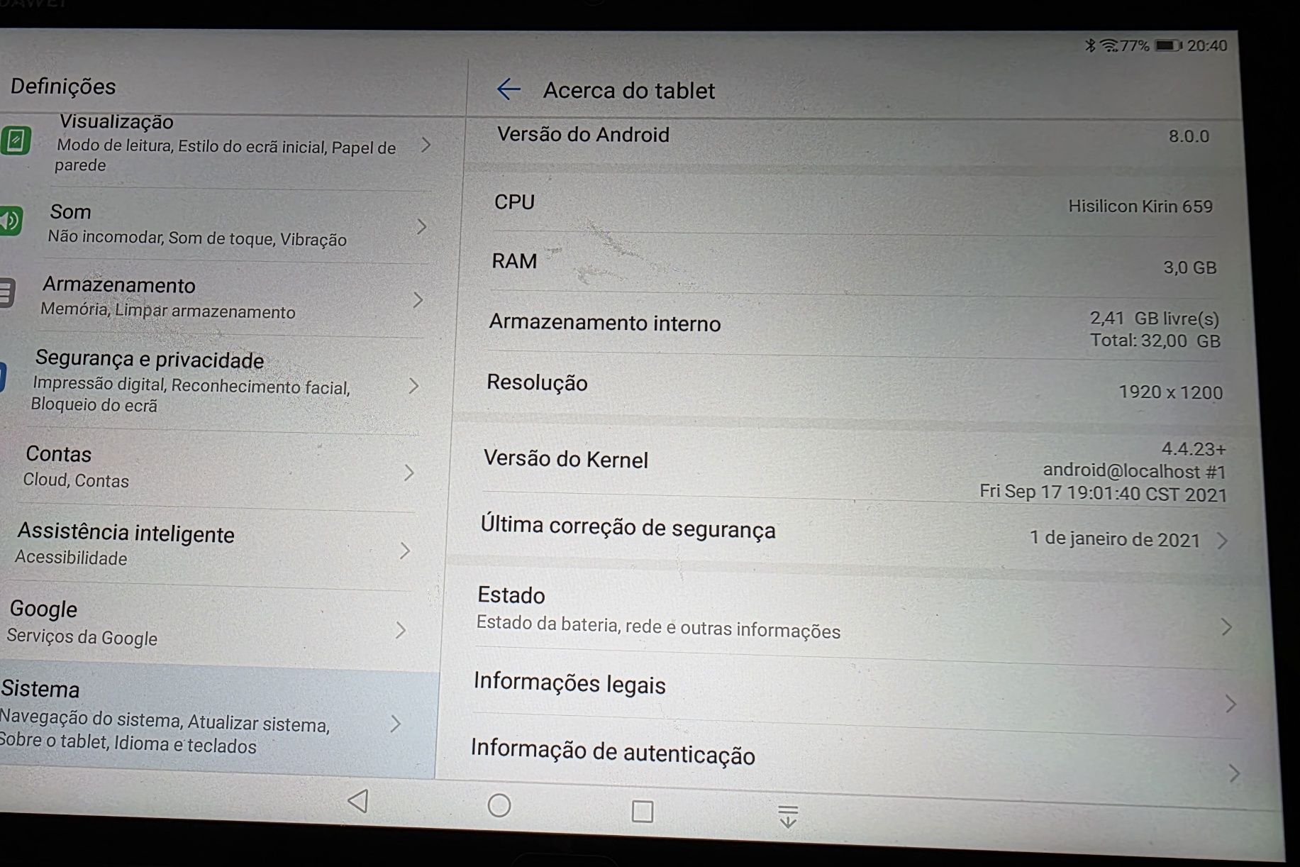 Tablet Huawei M5 Lite