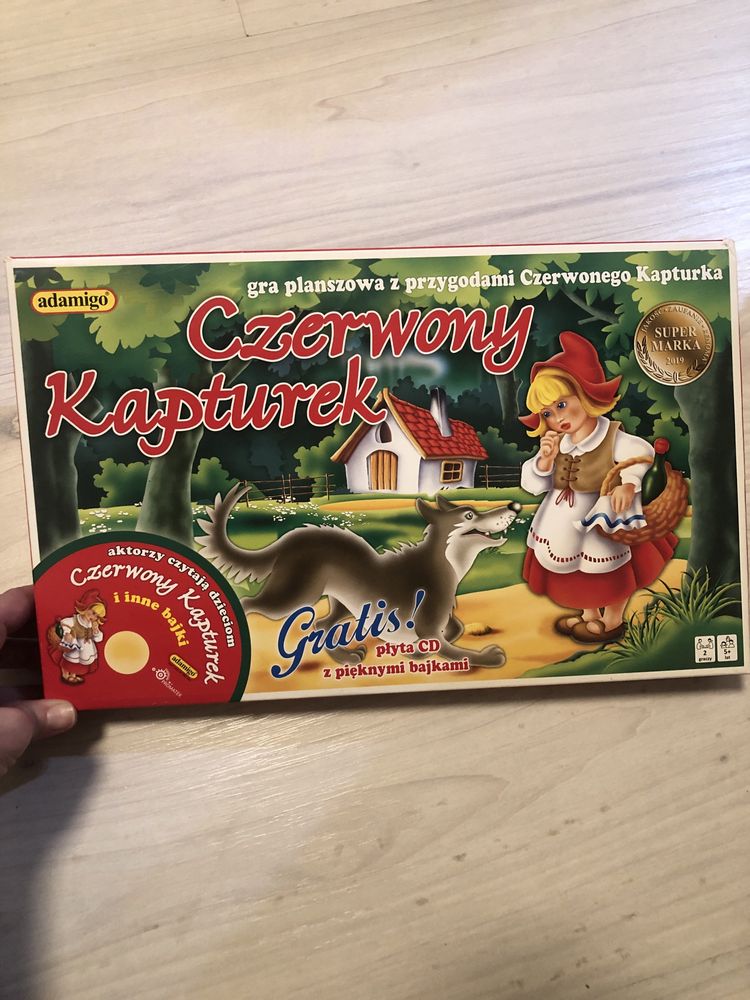Gra Adamigo Czerowny Kapturek, wiek 5+