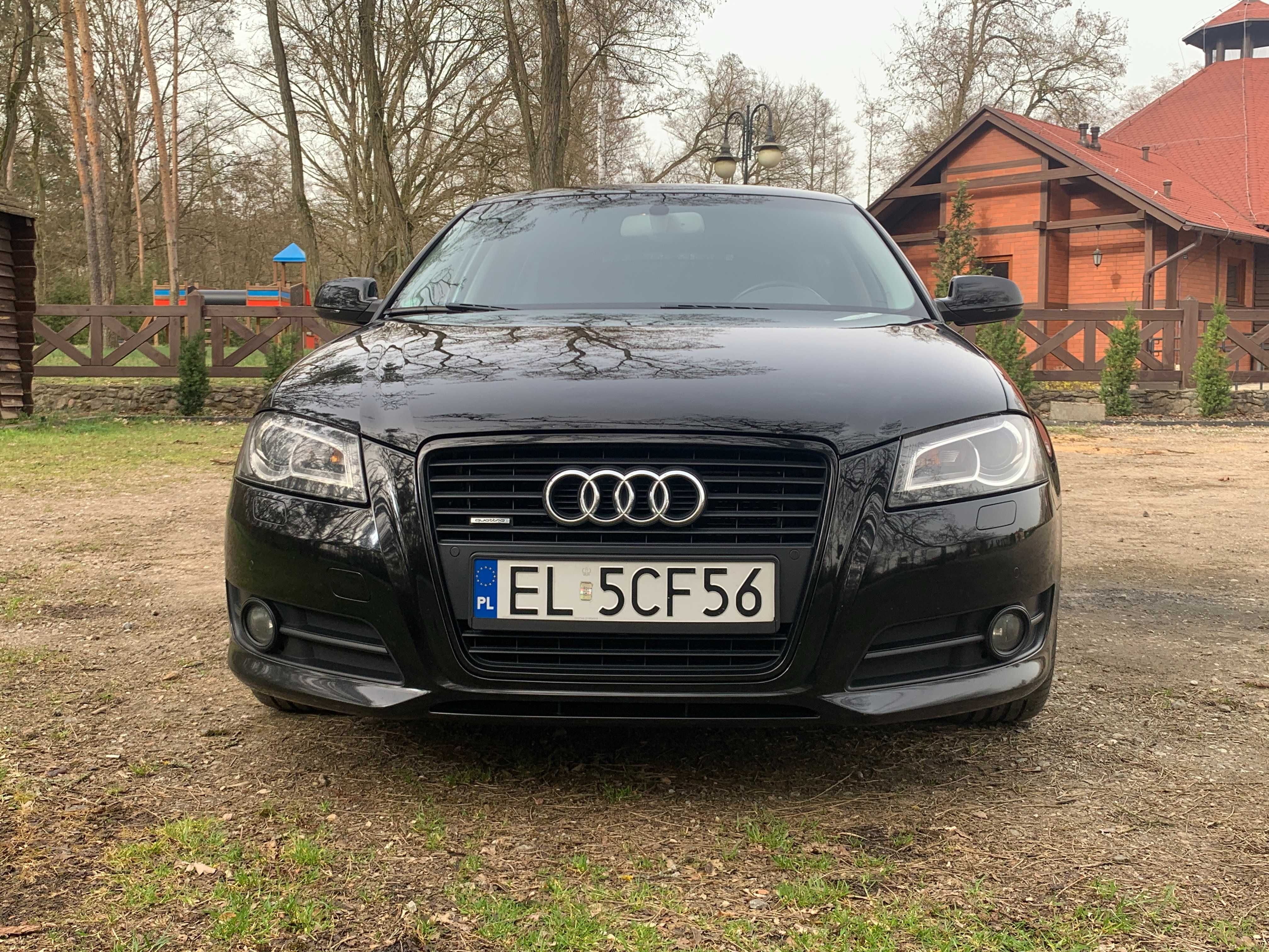 Audi A3 8P SportBack, Quattro, DSG, Łopatki, BOSE