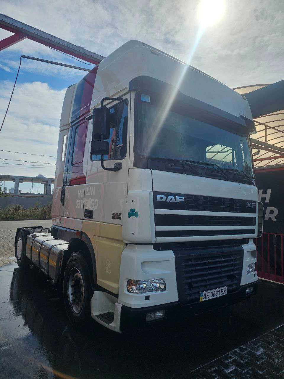 DAF 95 Super Space. стоит GPS-трекер