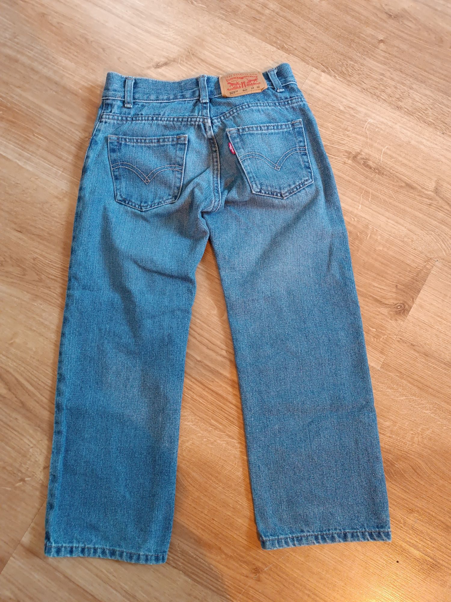 Jeansy 505 rozmiar W24 L22 (128)