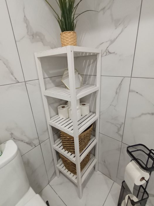 Estante branca - 4 níveis