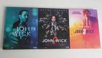 Filmy DVD Zestaw John Wick 1-3 Trylogia
