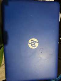 laptop hp niebieski