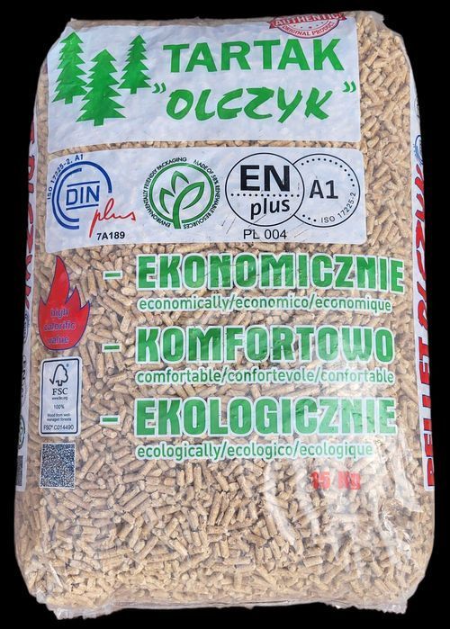 Pellet drzewny BIOTECHNIK Seven MAXIMER Biopelet Olczyk Drewno Brykiet