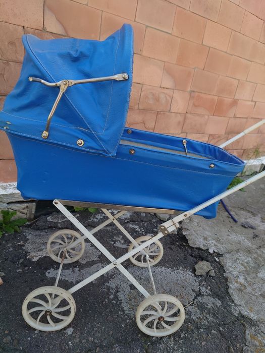 Каляска для кукол ретро  игрушка ляльок Ссср радянська коляска