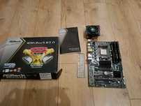 AMD FX - 8350 + płyta AM3+ 16 gb RAM Win 10 pro