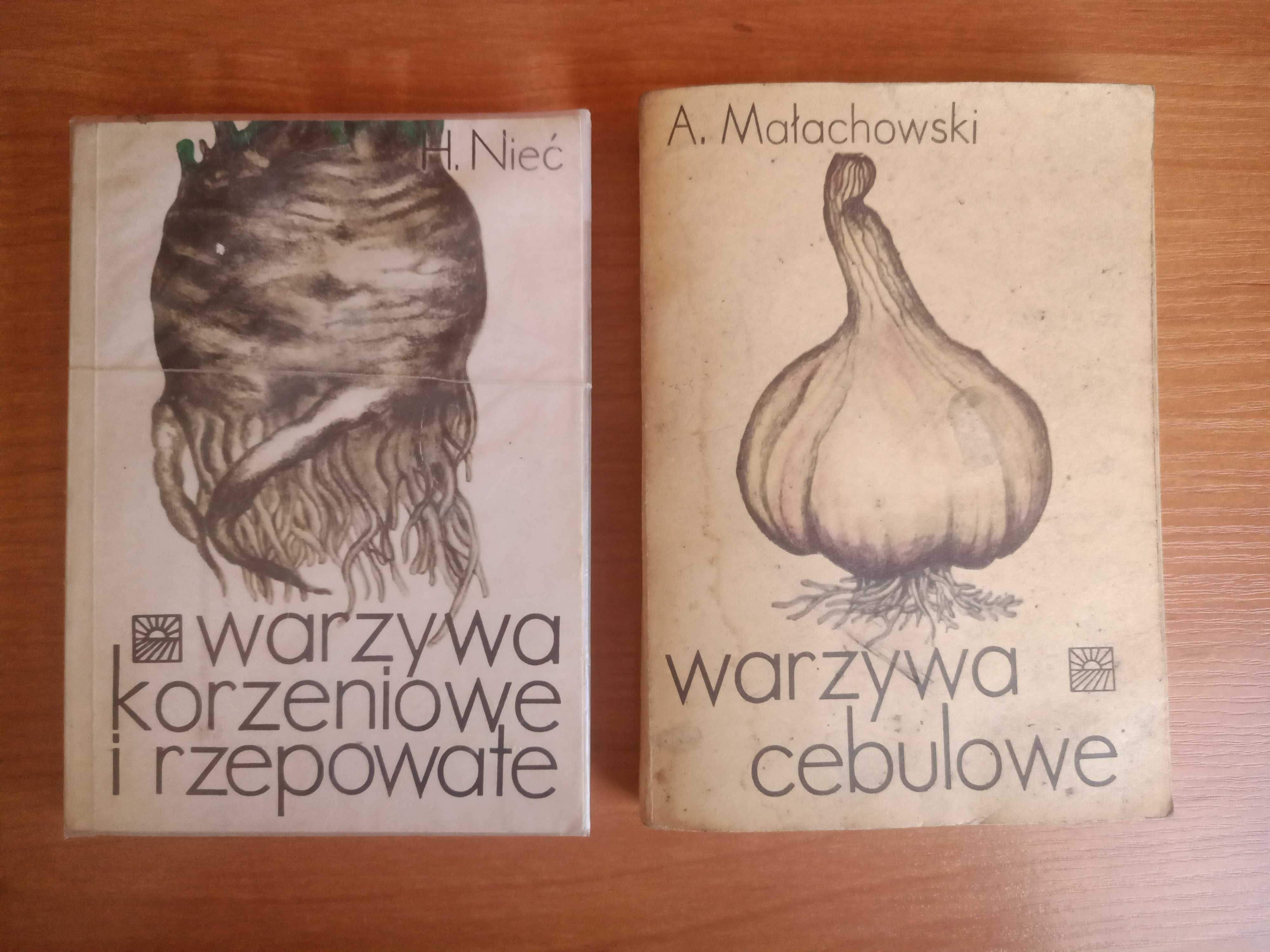 Warzywa korzeniowe i rzepowate, warzywa cebulowe 2 książki