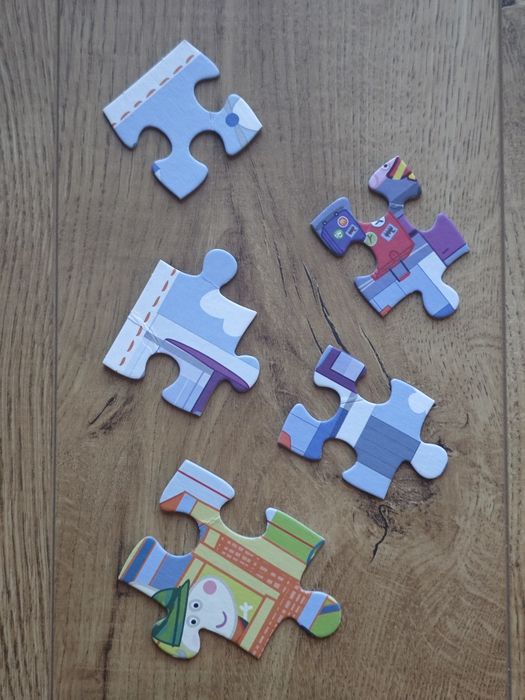 Puzzle Świnka Peppa 3+ Peppa pig, cztery układanki Trefl