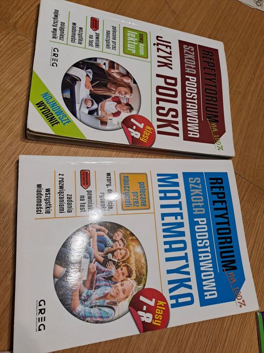 Repetytorium j. Polski i matematyka klasa 7-8