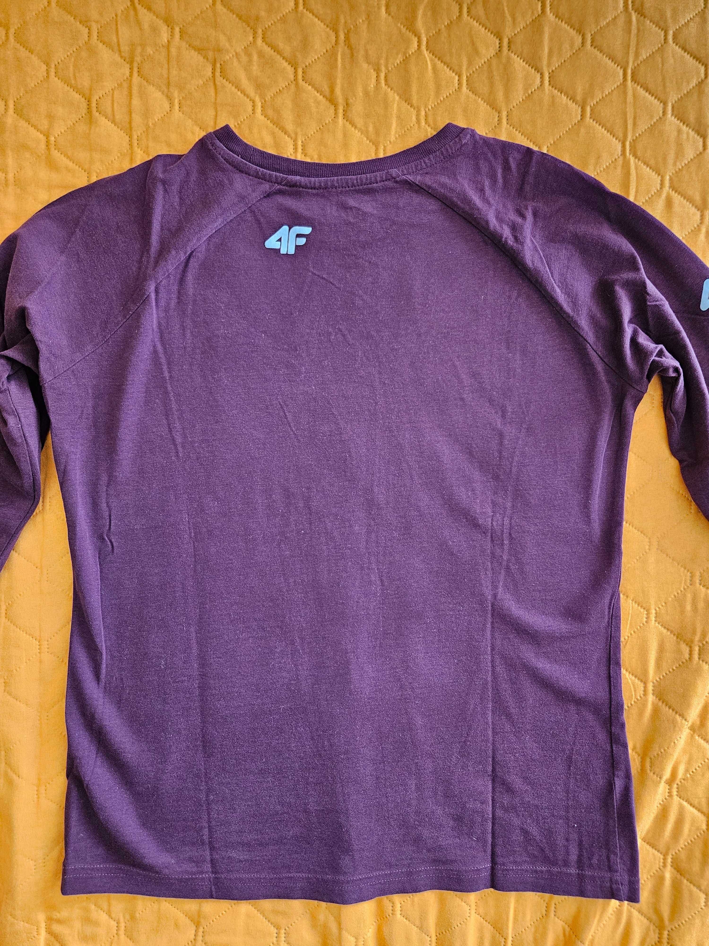 Kurtka softshell i bluzka 4F chłopięca, rozm. 158 cm
