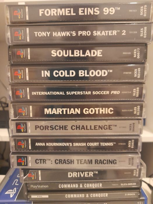 Jogos ps1 de varios generos