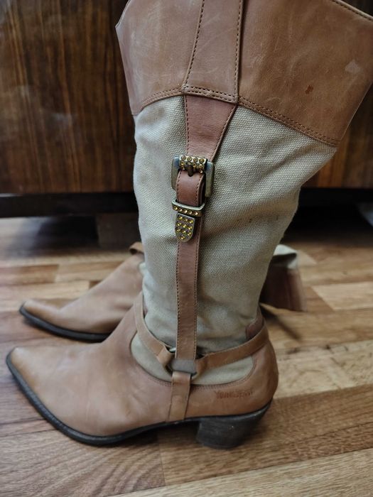 Чоботи напівчулки 41