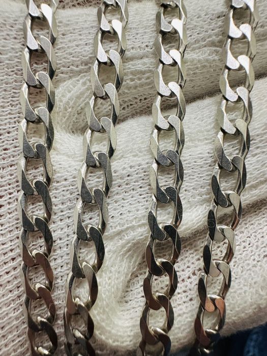 Srebrny łańcuszek męski Pancerka SREBRO 925