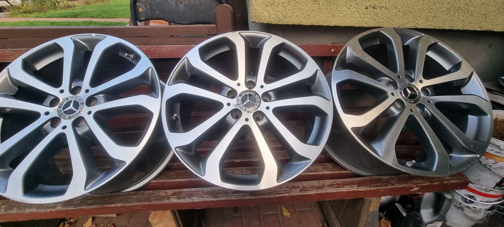 Felgi 5x112x19 Mercedes ML oryginalne z czujnikami ciśnienia