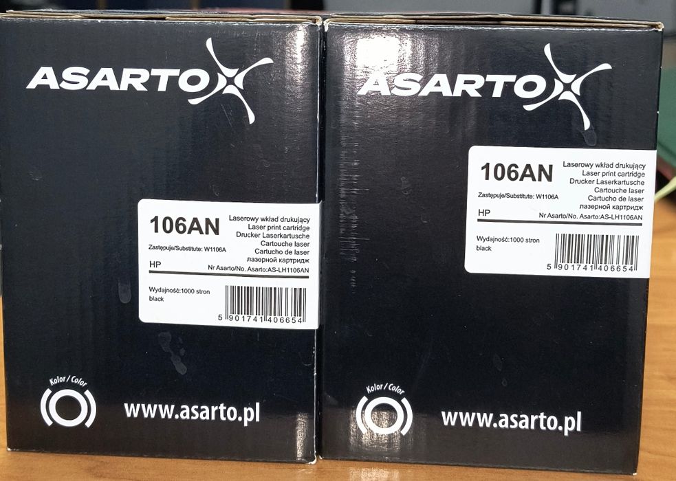 Toner Asarto do HP 106AN | W1106A | 1000 str. | black