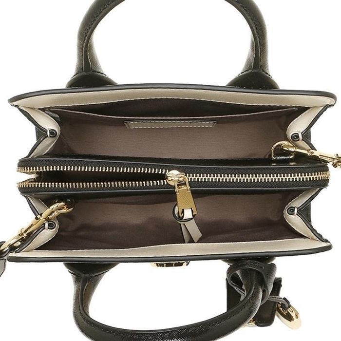 Сумка Marc Jacobs Little Big Spot оригинал кожаная бежевая черная кожа