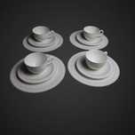 Gray Pearl marki Villeroy & Boch trio 4 szt  b41/051835