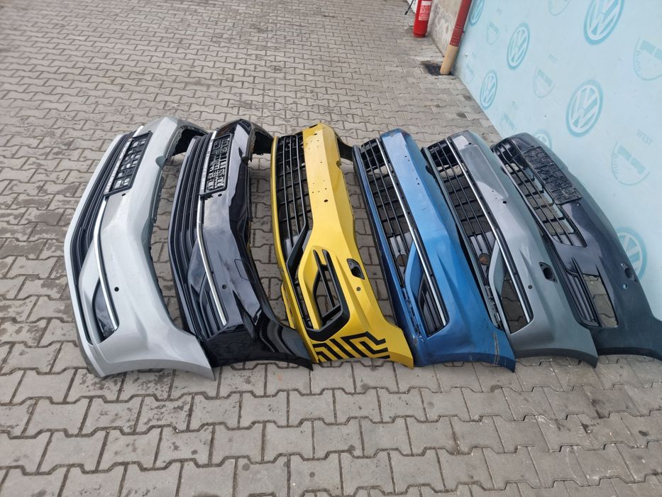 Бампер передній Golf 7 VII Alltrack cross e-golf R golf GTI