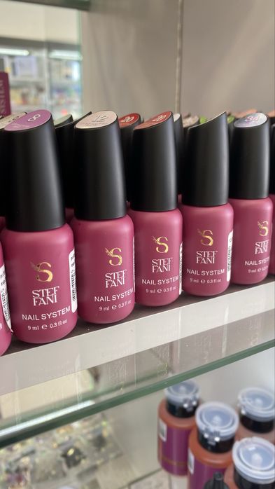 Гель-лаки, бази, топи, гелі Steffani