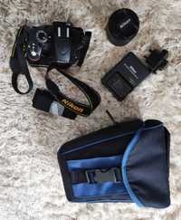 Nikon D3200 com Objectiva 18-55mm 3.5 (sistema Lock) + acessórios