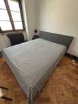 Cama de casal completa com arrumação 200x160