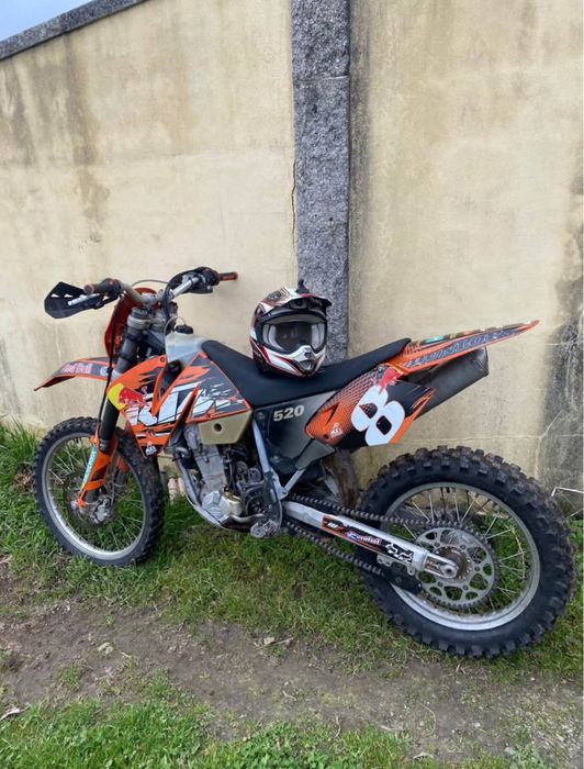 Ktm 520 exc com documentos