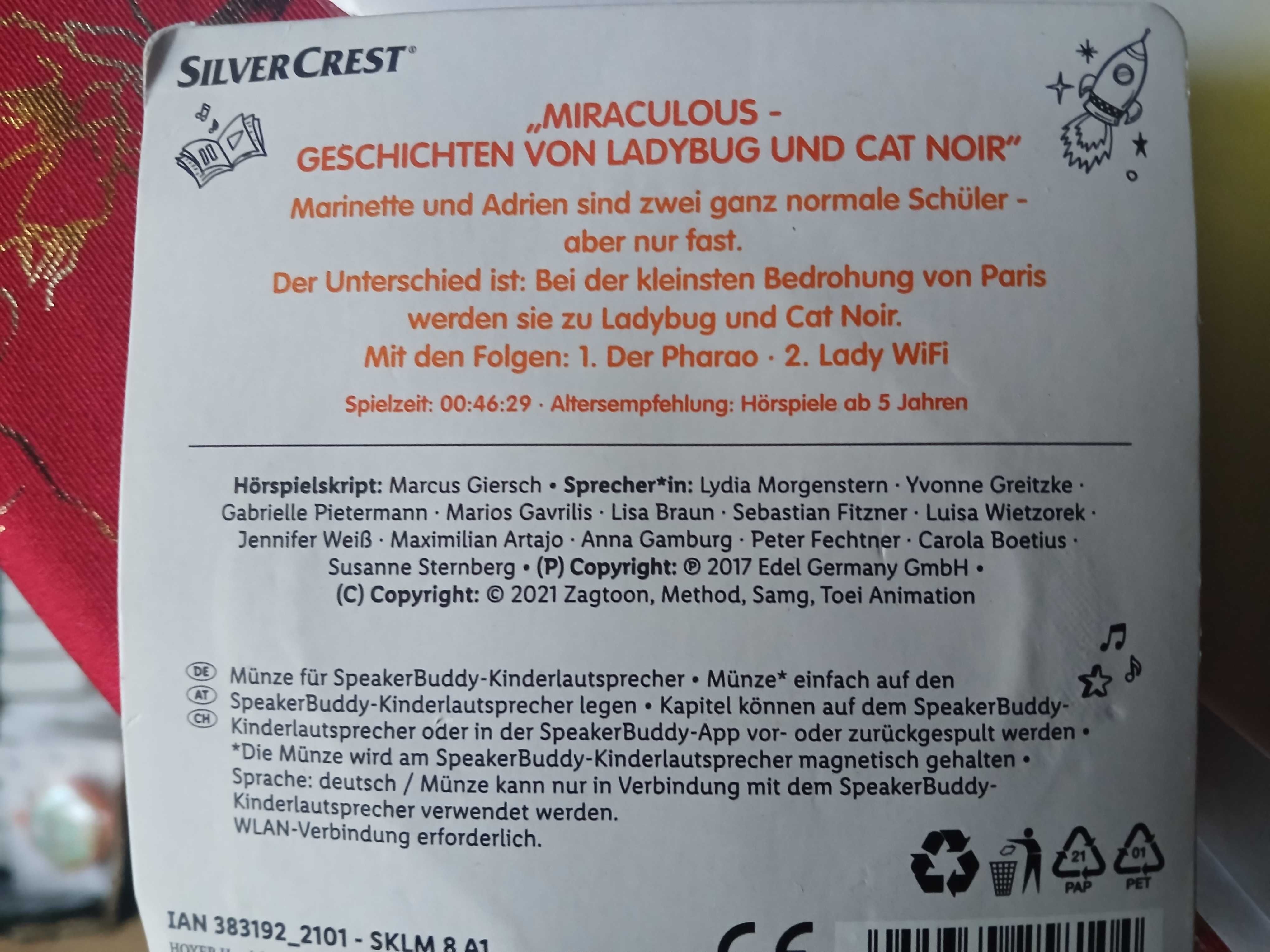 SilverCrest bibi blocksberg Moneta do głośników
