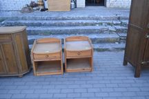 Komplet szafek nocnych sosnowych