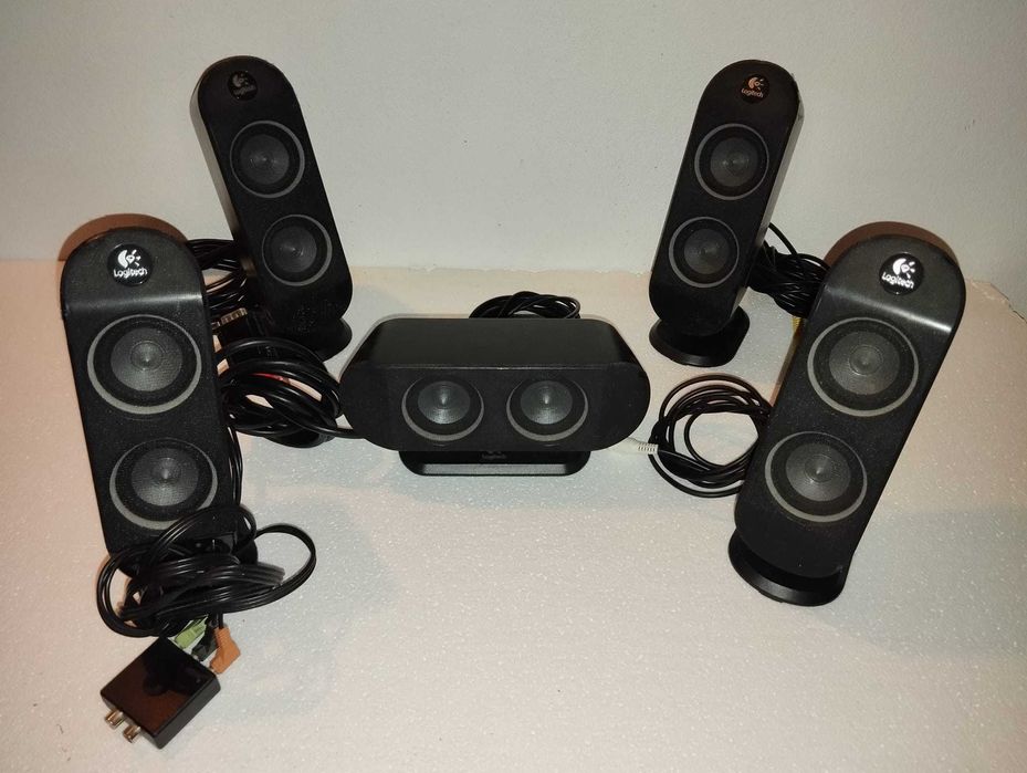 Colunas Logitech 5.1 Preto