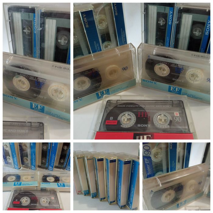Аудиокассеты Sony б/у одним лотом