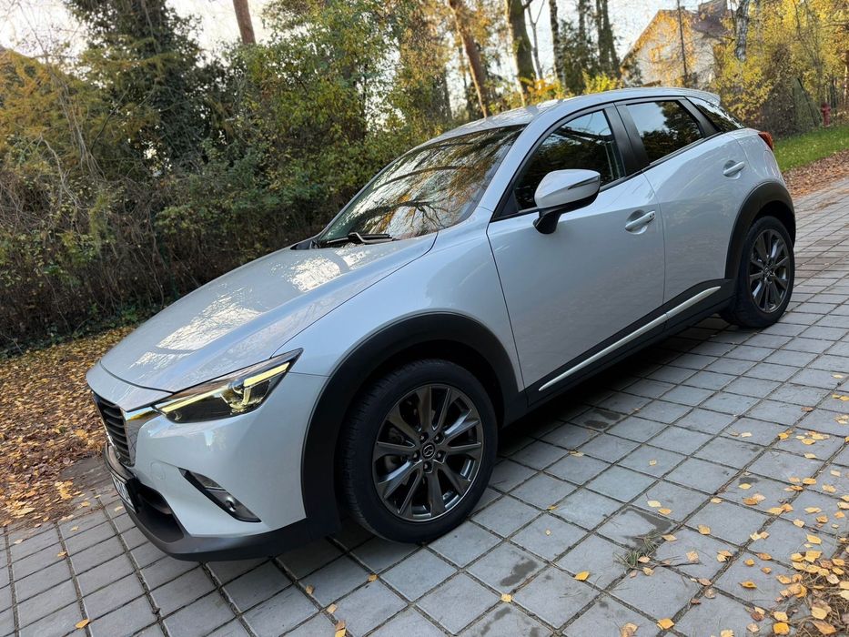 Mazda CX-3 * FULL * 4x4 * NAVI * Automat * Bezwypadkowy * BOSE * Półskóra *