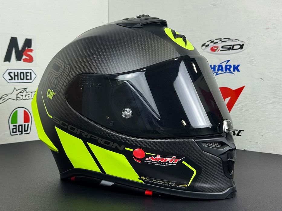 Шолом Scorpion, Ruroc, Shoei, Icon Exo-R1 Carbon Air