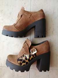 Botas cano baixo 35