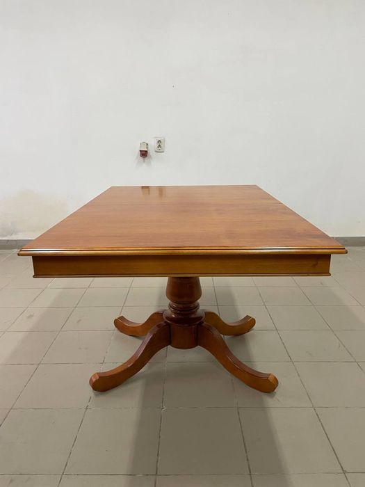 Стіл розкладний обідній дерево стол 2247 стільці стулья 2346