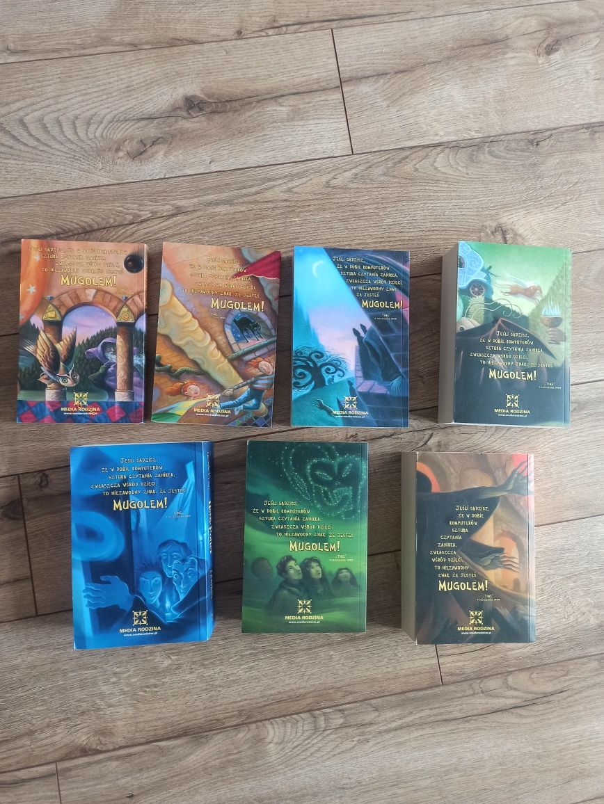 Harry Potter Rowling Media Rodzina pierwsze wydanie stan idealny