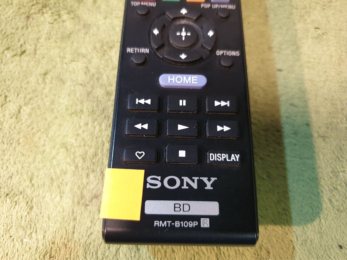 SONY RMT-B109P oryginalny pilot zdalnego sterowania.