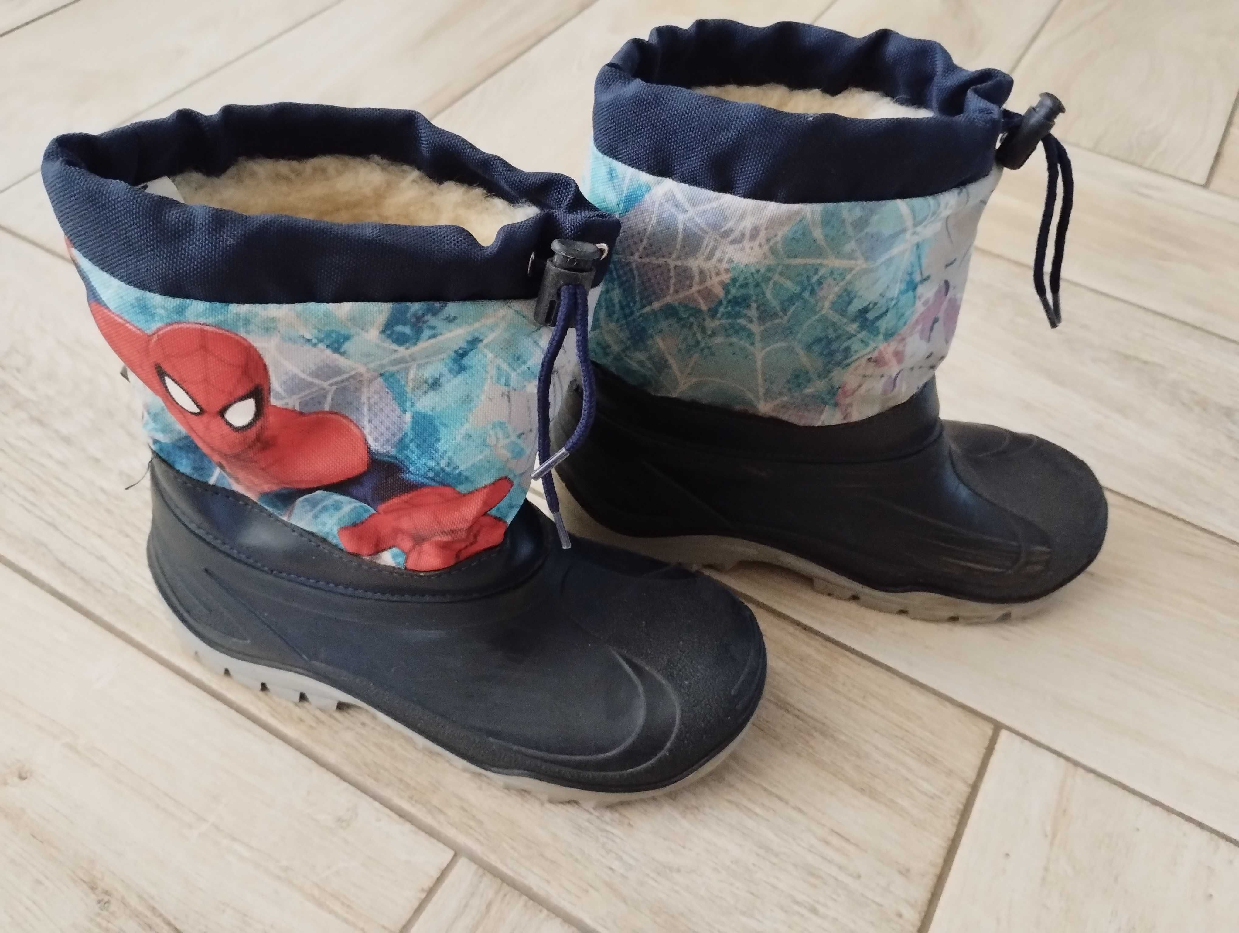 Śniegowce SPIDER MANN rozm.33/34