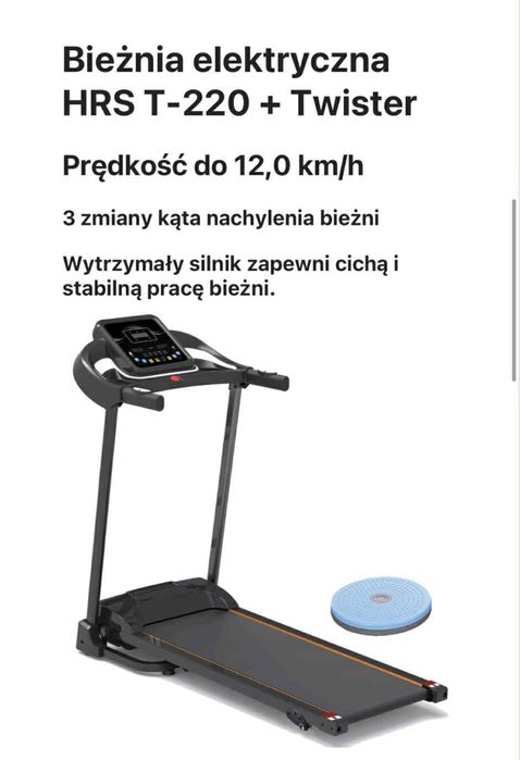 Sprzedam bieżnie domową