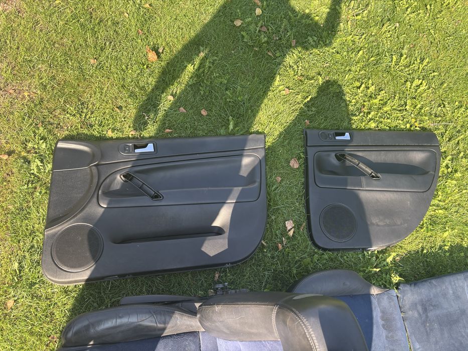 Komplet foteli pół skóra VW Passat B5 FL