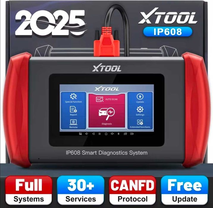 Tester Skaner Diagnostyczny XTOOL IP608 Dożywotnia Aktualizacja