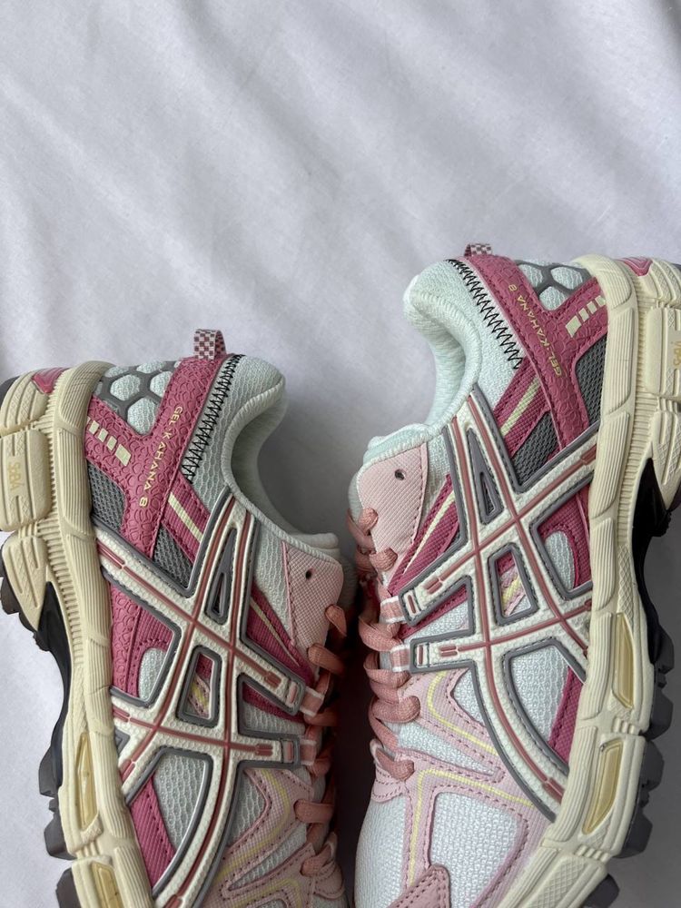 Кросівки Жіночі ASICS Gel-Kahana 8 White/Pink Marathon Running