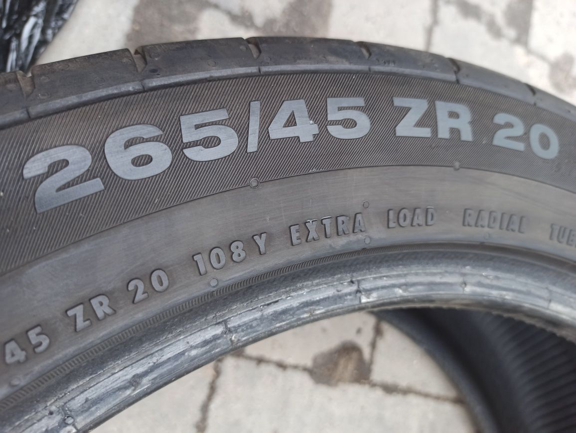 Летняя резина 265/45 R20 Continental Sport Contact 5